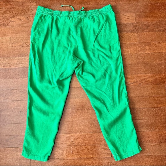 H&M Plus Size Green Drawstring Pants - Picture 3 of 8